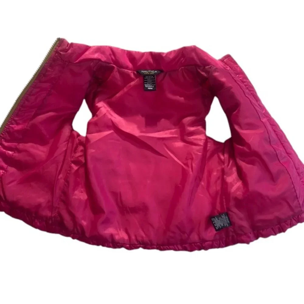 Magenta Toddler‎ Girls Nautica Puffer Vest Size 18 months